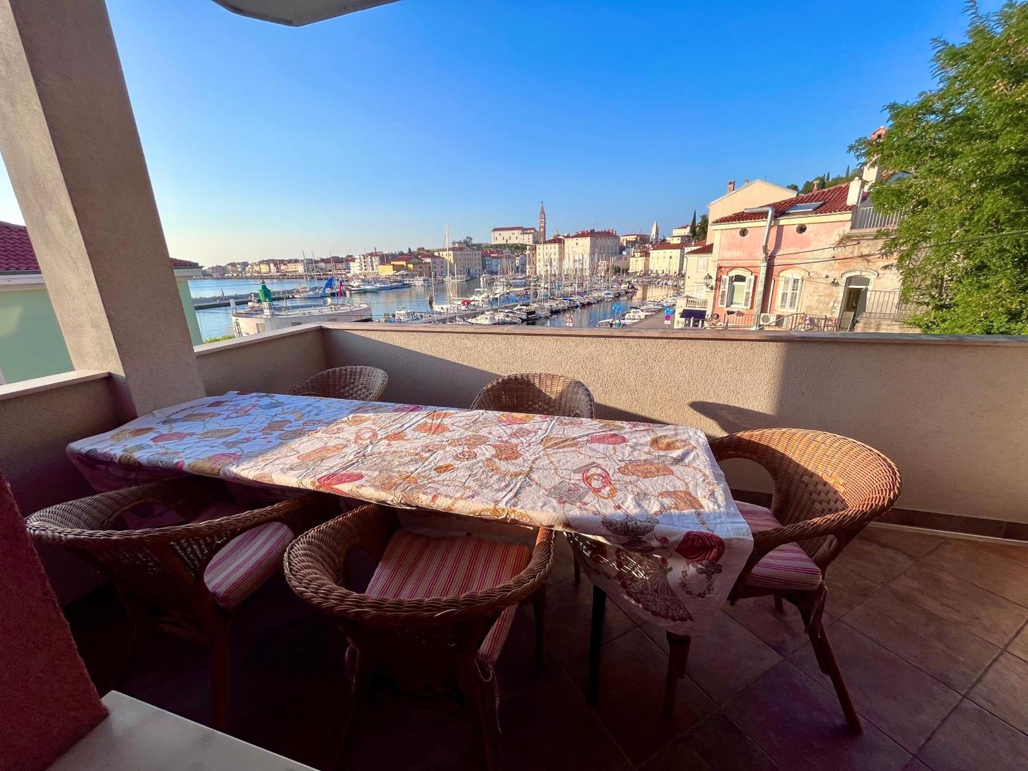 Piran View Apartment Bagian luar foto